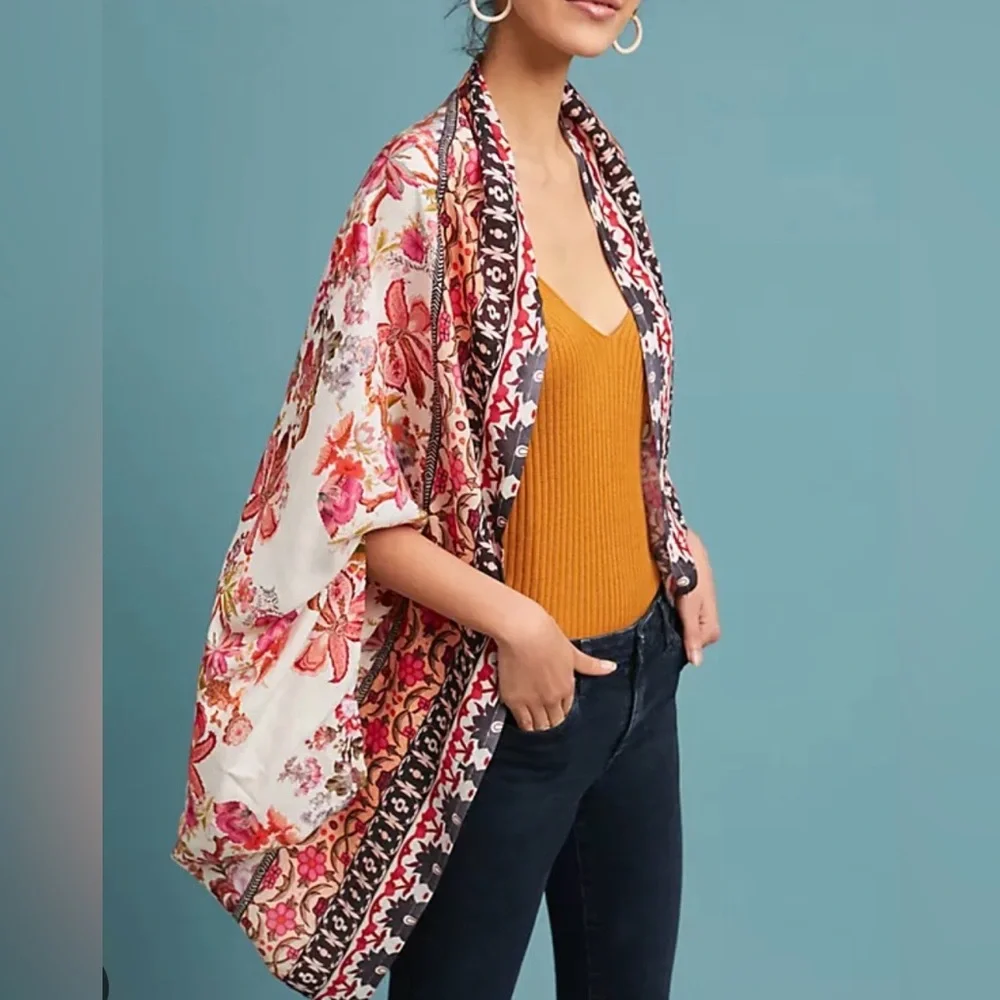Kachel x Anthropologie Josephina Cocoon Kimono - Picture 3 of 11